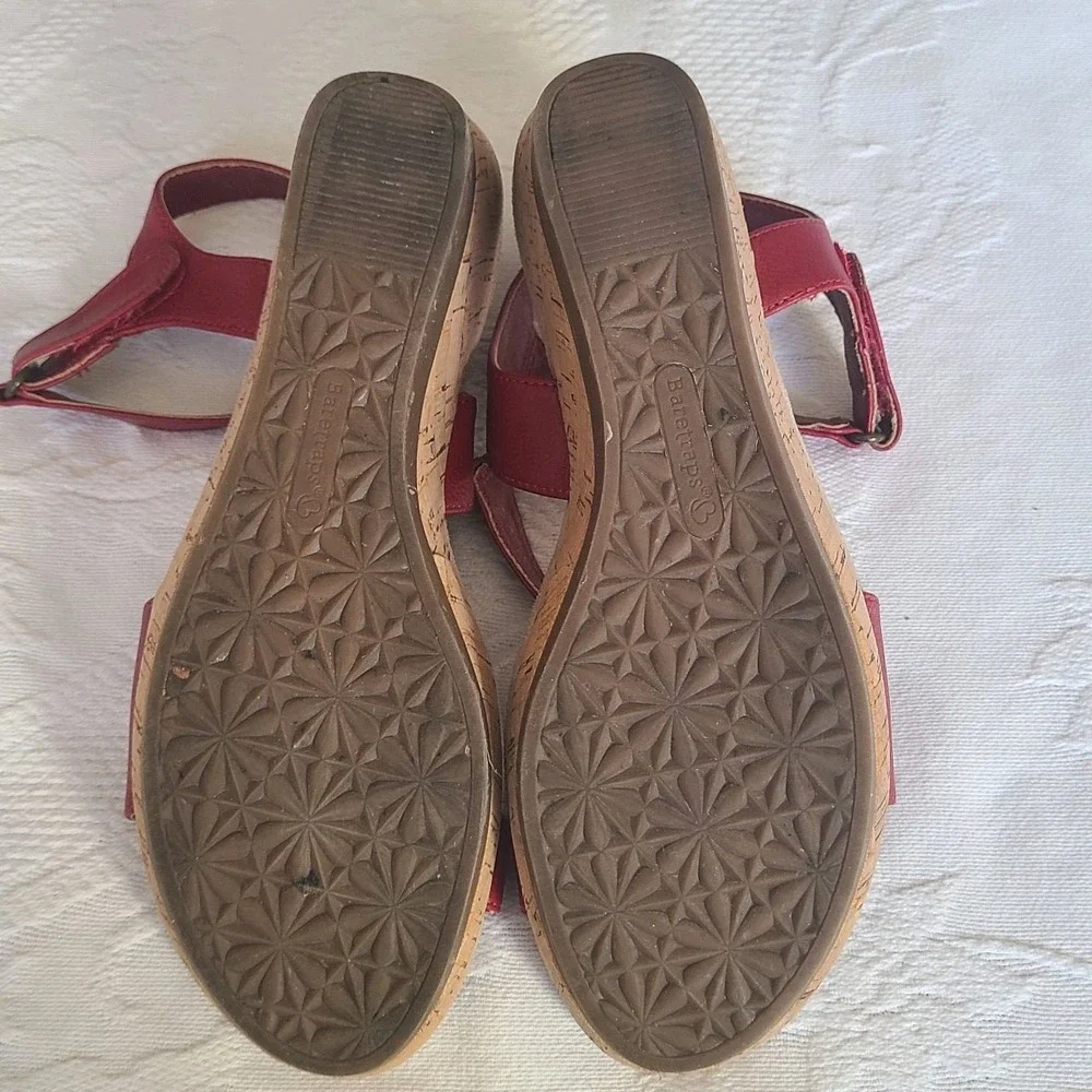 BareTraps Gerdee Red Strappy 3